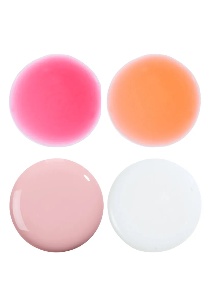 Nails Inc London Super Dew neglelakksett 4-pk fuktgivende glans