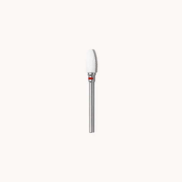 The Gel Collection Oval Fine Red keramisk bit Two Way fin