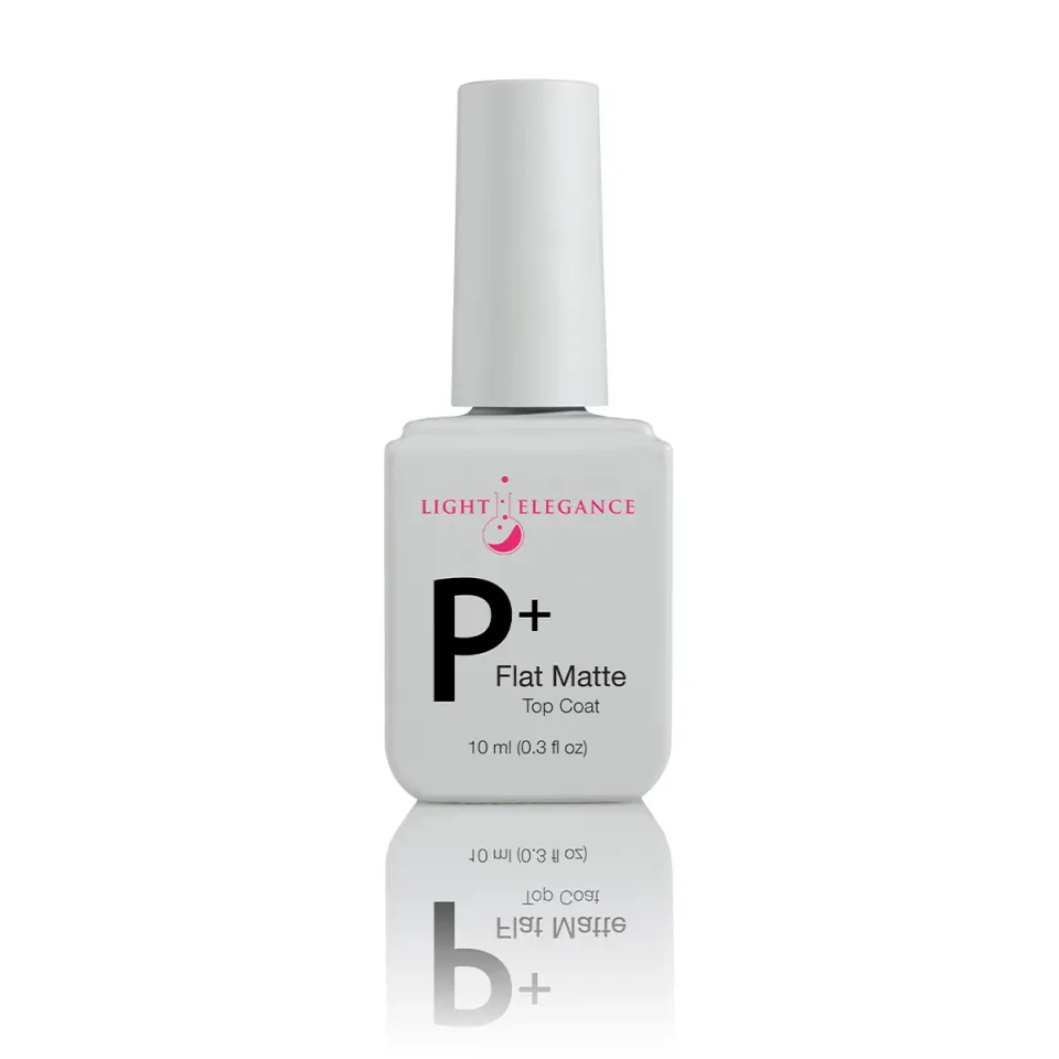Light Elegance P+ Flat Matte top coat 10 ml matt finish