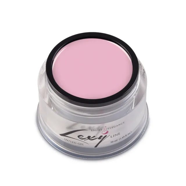 Light Elegance Lexy Line Natural Pink Fiber bygggele 30 ml rosa