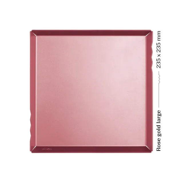 Mosaic Nail Tray arbeidsbrett rose gold large aluminium