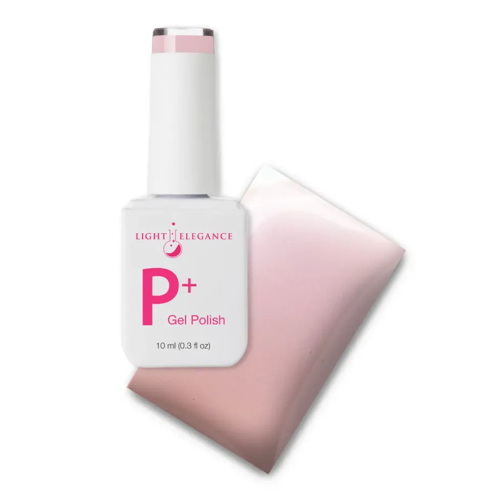 Light Elegance P+ I'm Late! I'm Late! gellakk 10 ml nude rosa