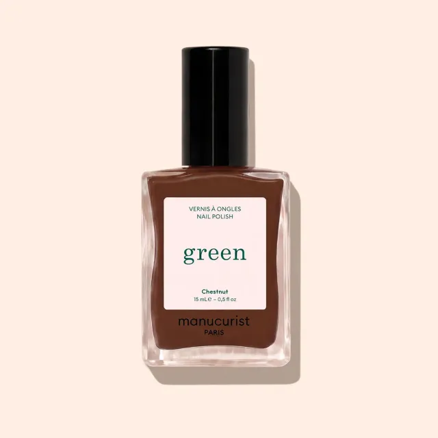 Manucurist Green Chestnut neglelakk brun varm