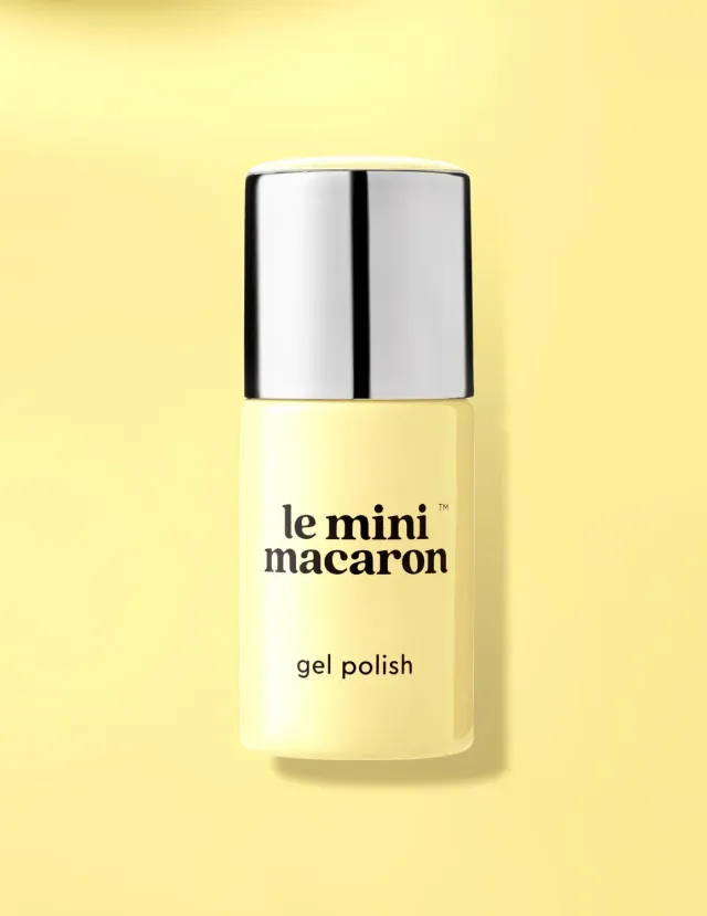 Le Mini Macaron Lemon Sorbet gellakk 8,5 ml pastellgul