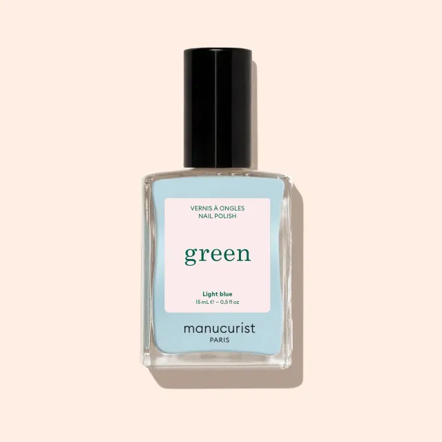 Manucurist Green neglelakk Light Blue pastellblå