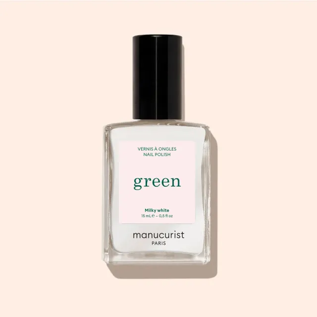Manucurist Green Milky White neglelakk melkehvit