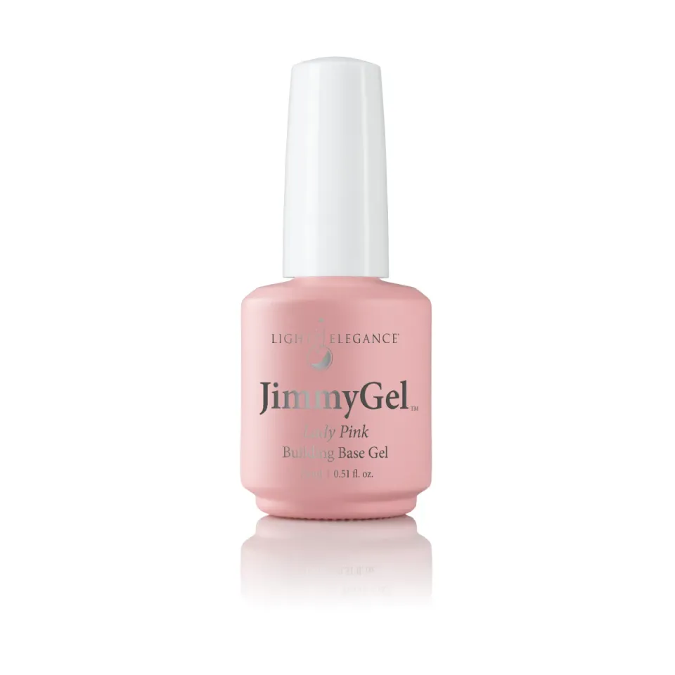 Light Elegance JimmyGel Lady Pink byggelakk kremrosa