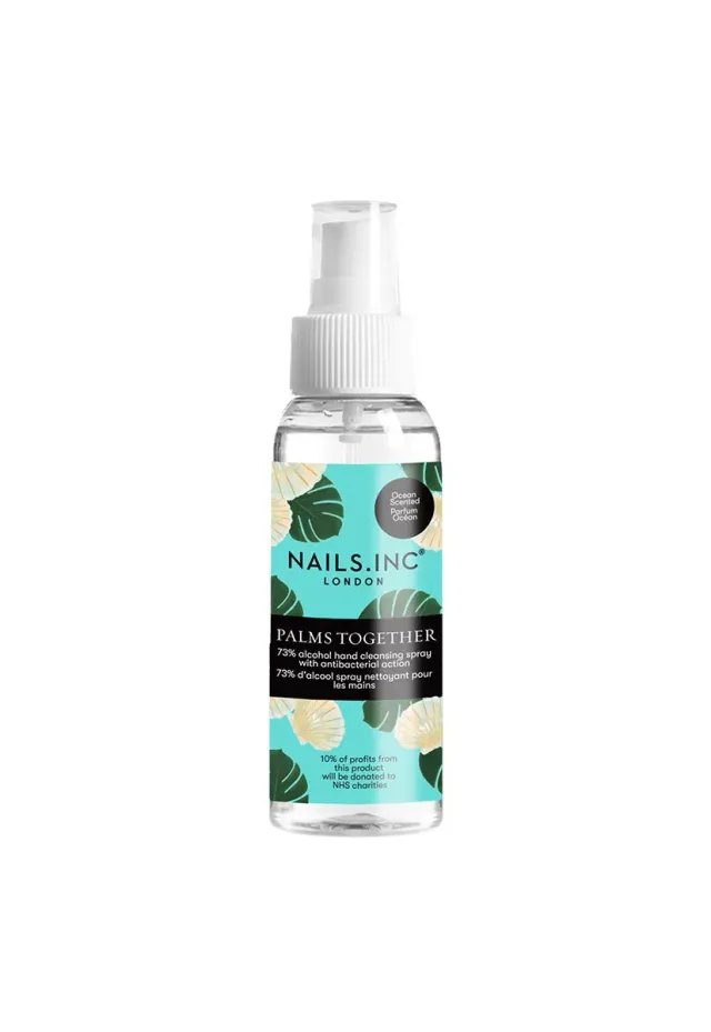 Nails Inc London Palms Together håndspray Sea Breeze 60 ml vegansk