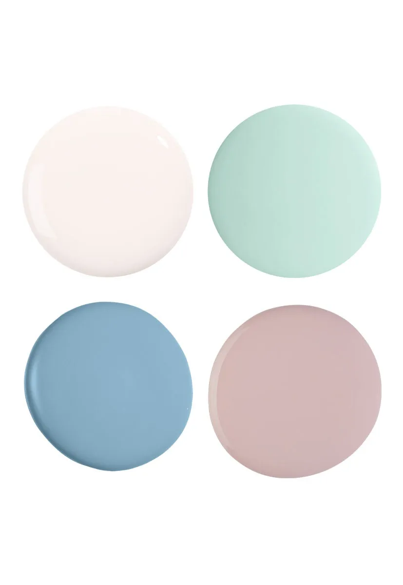 Nails Inc London Nail Neutrals neglelakksett 4-pakn nude