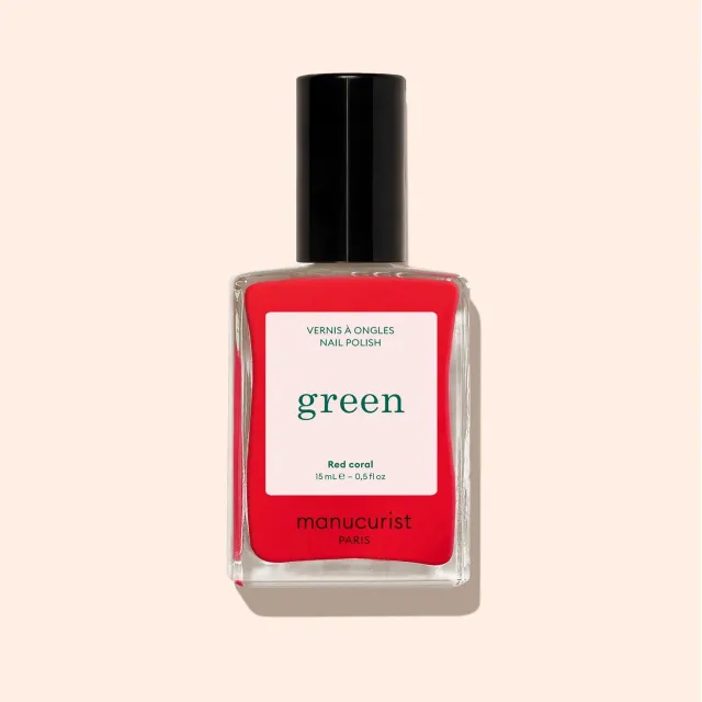 Manucurist Green Red Coral neglelakk korallrød