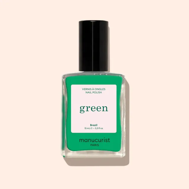 Manucurist Green Brazil neglelakk klar grønn