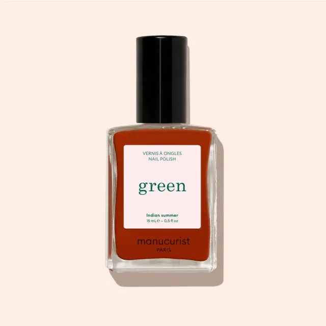 Manucurist Green Indian Summer neglelakk okerrød