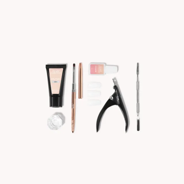 The Gel Collection Polygel Extension Upgrade polygelsett Pink Sand