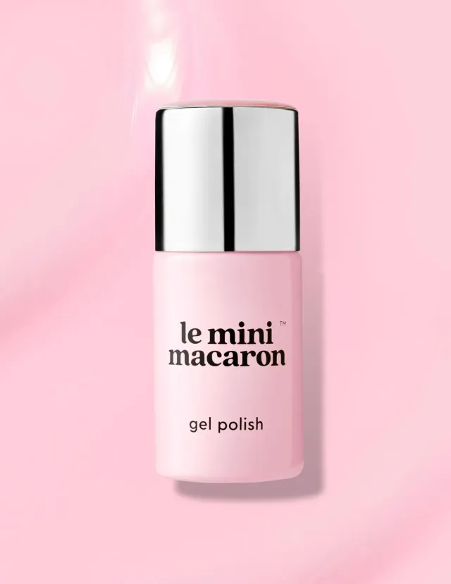 Le Mini Macaron Blush gellakk 8,5 ml transparent rosa