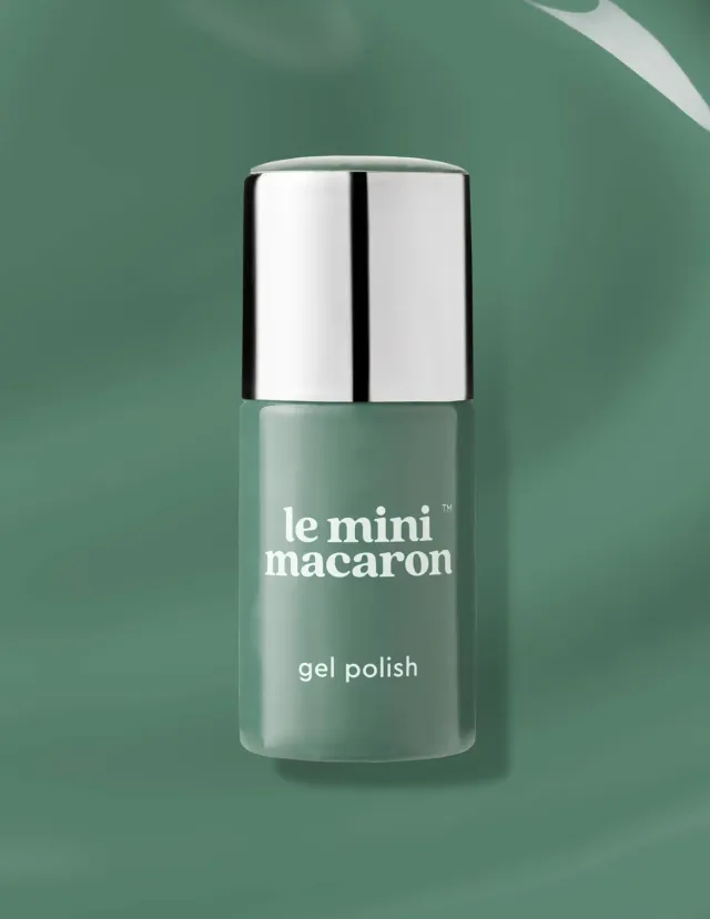 Le Mini Macaron Smoky Matcha gellakk 8,5 ml grønn
