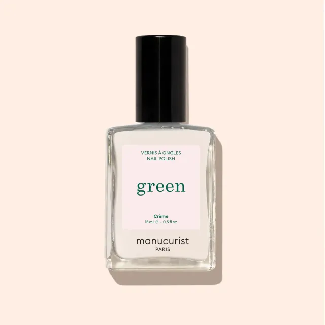 Manucurist Green Crème neglelakk off-white dekkende