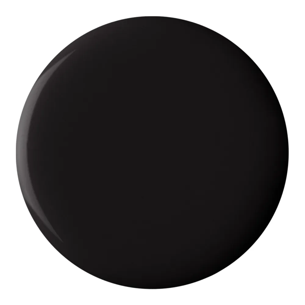 Nails Inc Black Taxi neglelakk gel-effekt svart