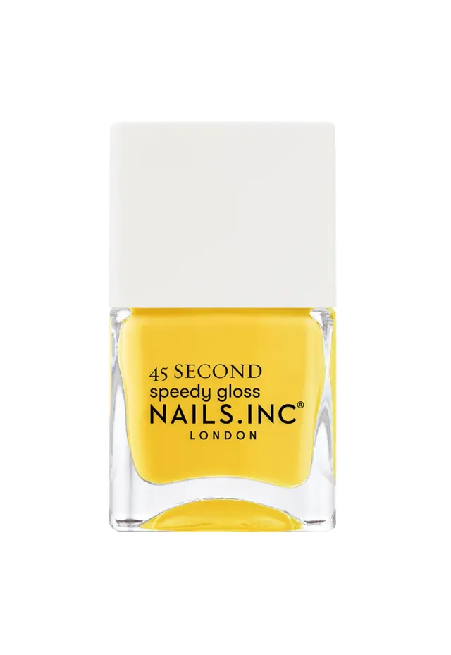 Nails Inc 45 Second Wishing On Waterloo neglelakk gul creme