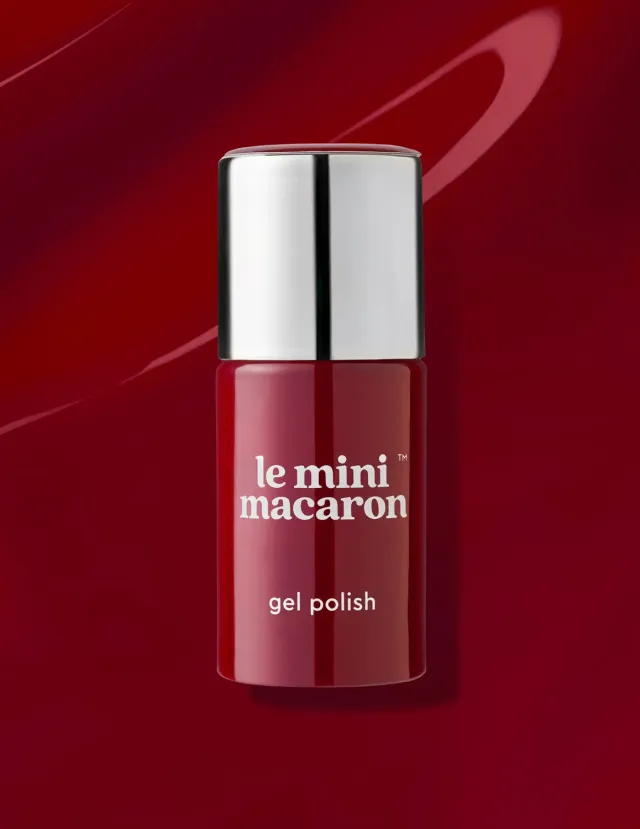 Le Mini Macaron Rouge Dahlia gellakk 8,5 ml vinrød