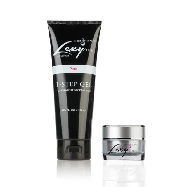 Light Elegance Lexy Line Pink 1-Step bygggel 10+120 ml rosa
