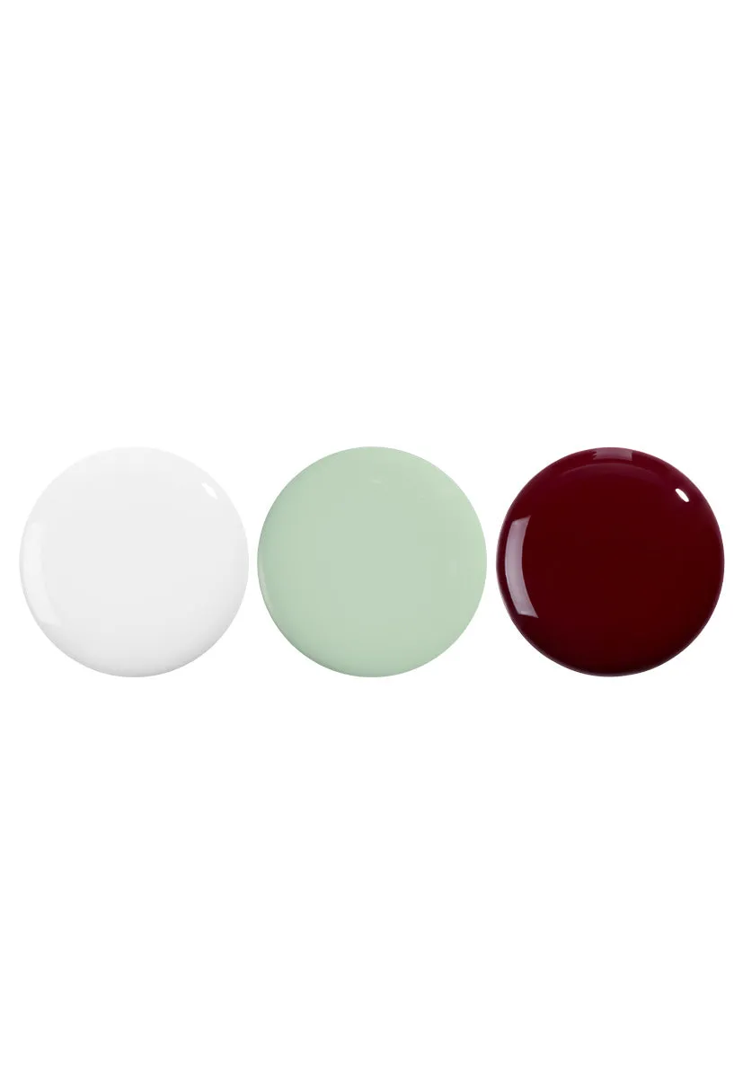 Nails Inc Dirty Martini neglelakksett duo krem hurtigtørkende